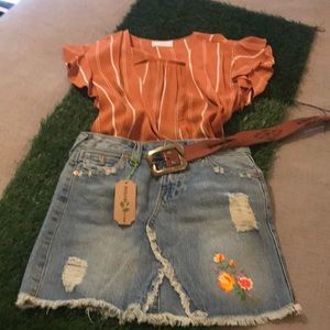 Custom, designer skirt